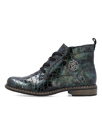 Bottines Boots Rieker Vert