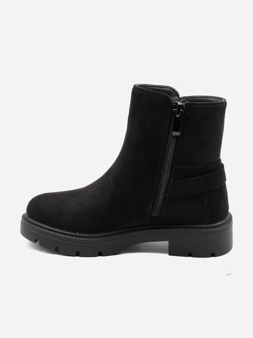 Bottines boucle ardillon - Kiabi