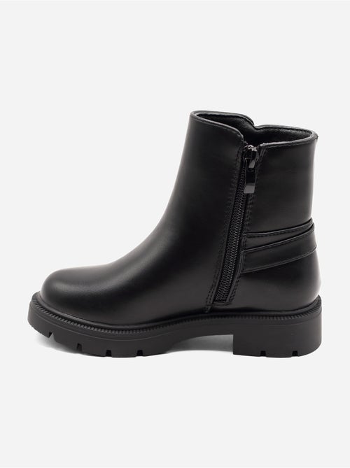 Bottines boucle ardillon - Kiabi
