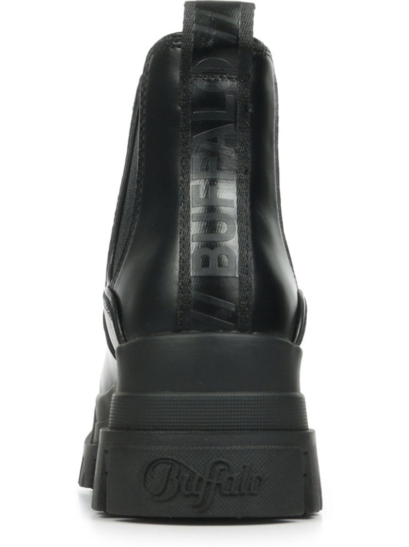 Bottines buffalo aspha chelsea warm vegan box Noir - Kiabi