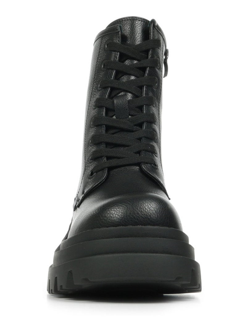 Bottines Buffalo Bravr Lace Up Bfl Noir - Kiabi