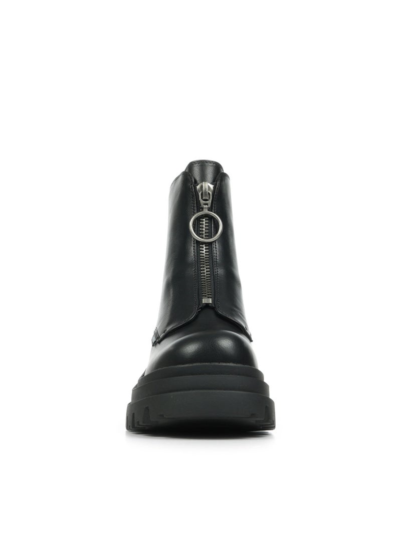 Bottines Buffalo Bravr Zip Bfl Noir - Kiabi