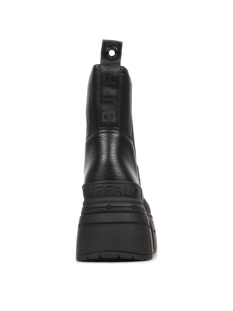 Bottines Buffalo Gospher Chelsea Noir - Kiabi