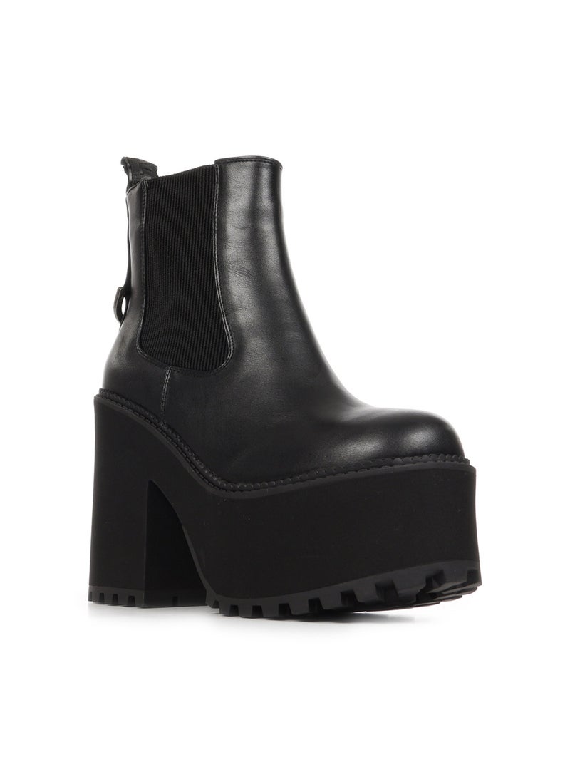 Bottines Buffalo Killah Chelsea Vegan Nappa Noir - Kiabi