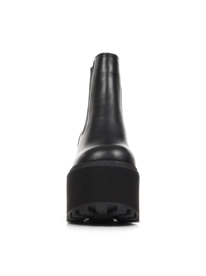 Bottines Buffalo Killah Chelsea Vegan Nappa Noir - Kiabi