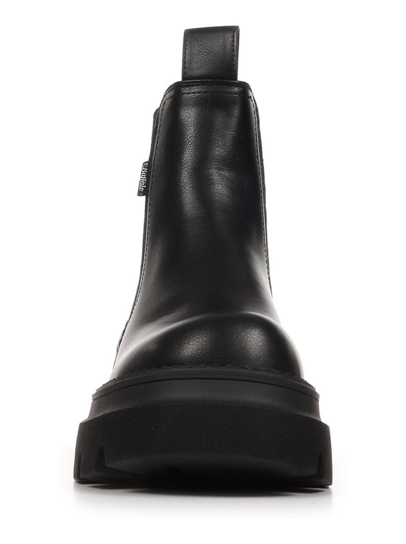 Bottines Buffalo Mave Chelsea Vegan Noir - Kiabi