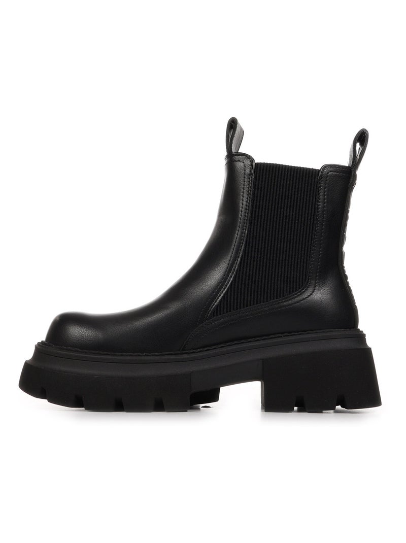 Bottines Buffalo Mave Chelsea Vegan Noir - Kiabi