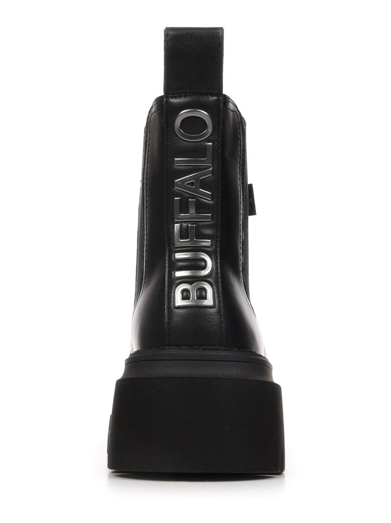 Bottines Buffalo Mave Chelsea Vegan Noir - Kiabi