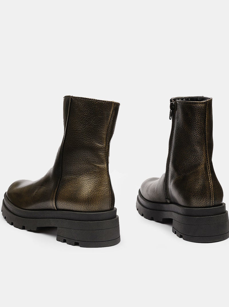 Bottines Casual d'Hiver BATA Bronze - Kiabi