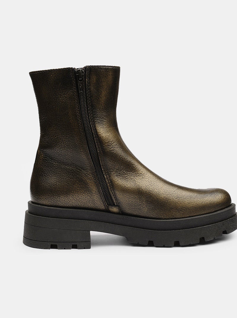 Bottines Casual d'Hiver BATA Bronze - Kiabi