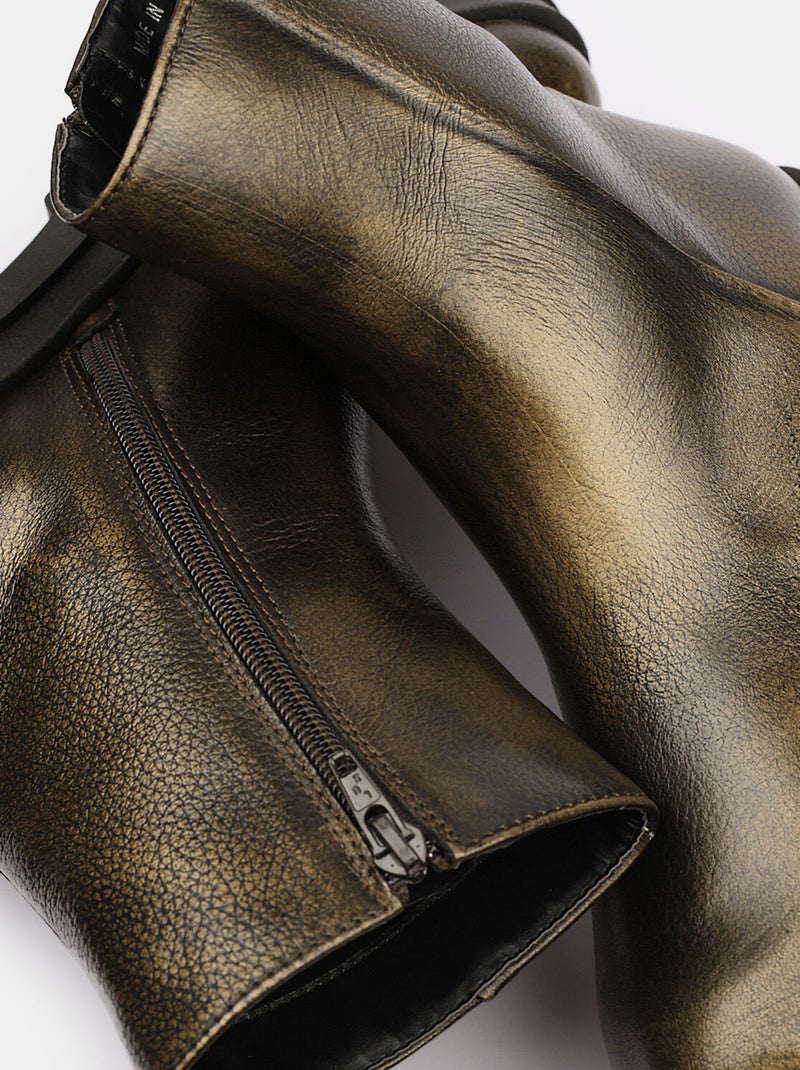 Bottines Casual d'Hiver BATA Bronze - Kiabi