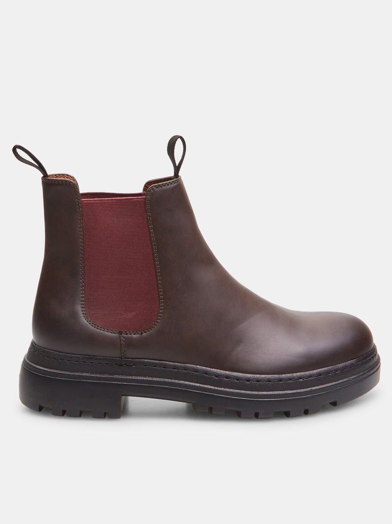 Bottines chelsea - BATA Marron - Kiabi