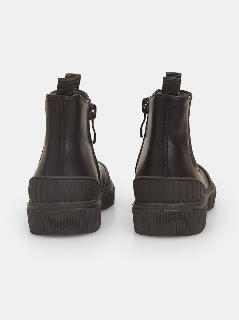 Bottines chelsea - Bubblegummers Noir - Kiabi