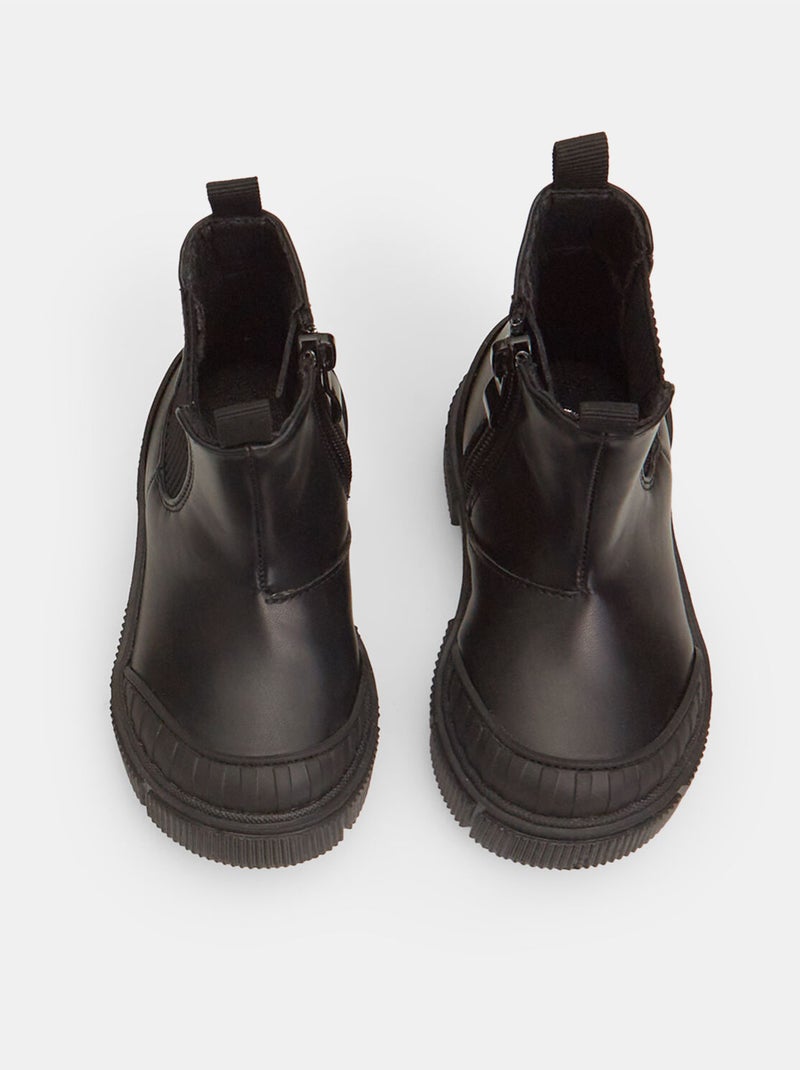 Bottines chelsea - Bubblegummers Noir - Kiabi