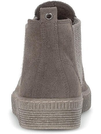 Bottines chelsea - en cuir nubuck