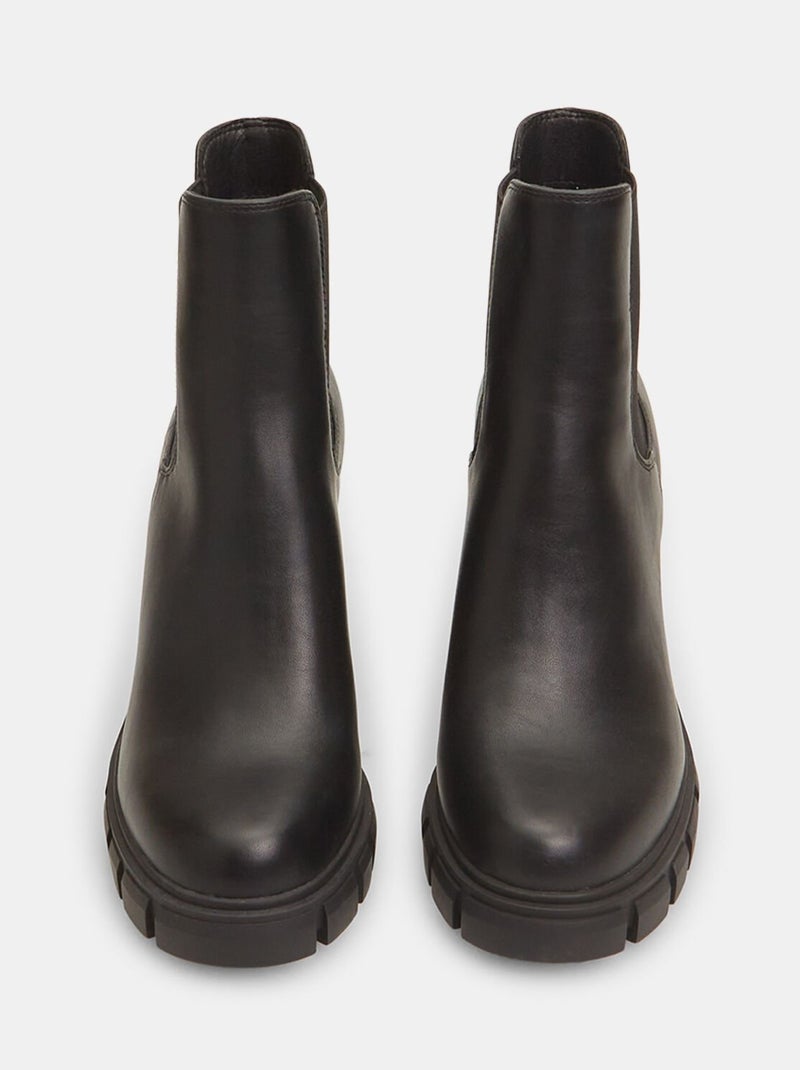 Bottines chelsea à talons BATA Noir - Kiabi