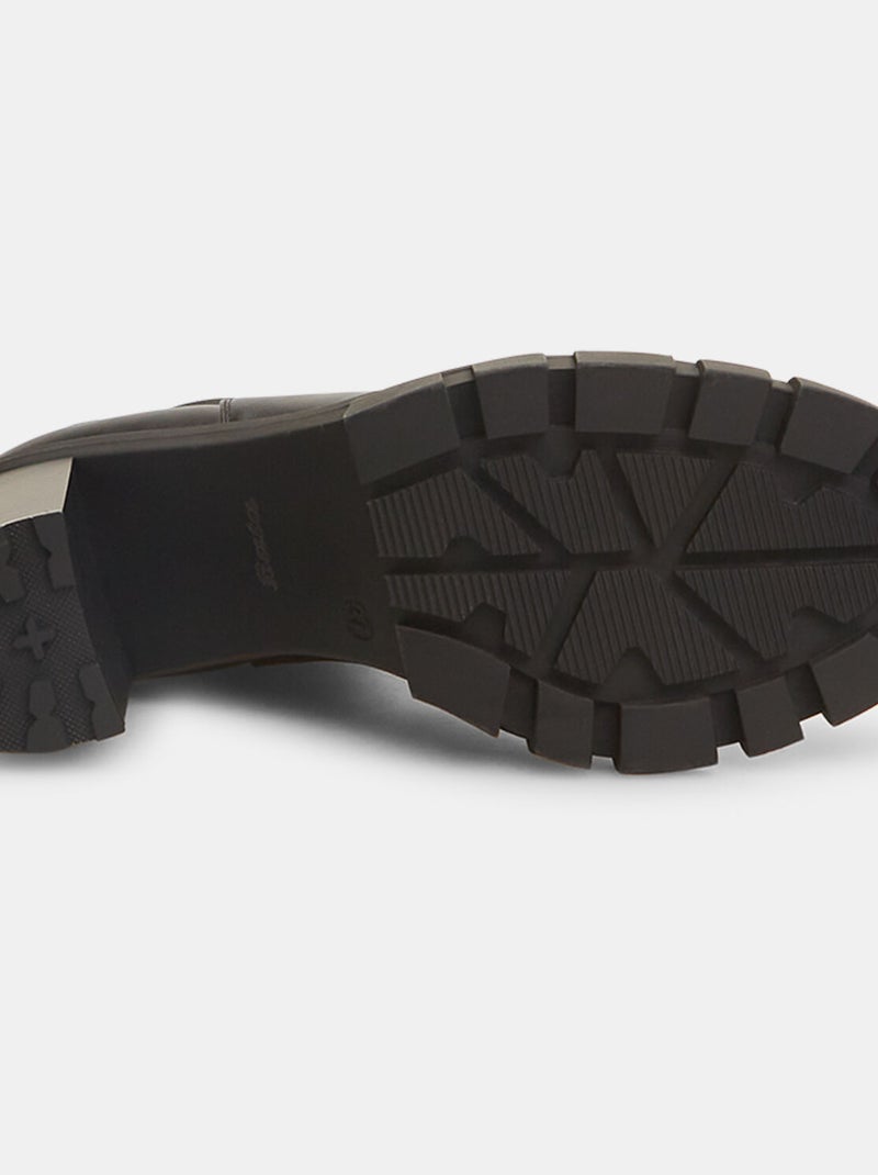 Bottines chelsea à talons BATA Noir - Kiabi