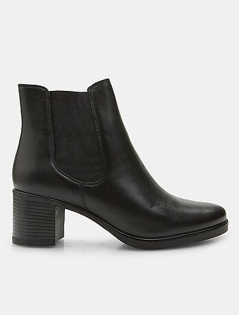 bottines chelsea avec large talon BATA