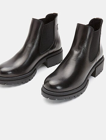 Bottines chelsea avec semelle crantée bata