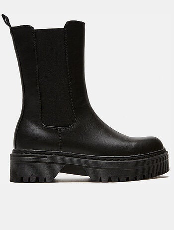 Bottines Chelsea avec semelle plateforme BATA