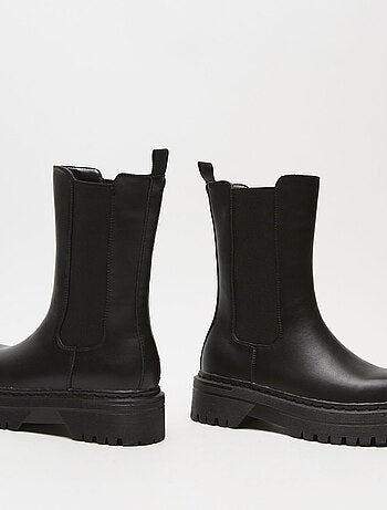 Bottines Chelsea avec semelle plateforme BATA