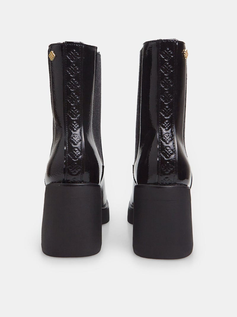 Bottines Chelsea Bata red label avec large talon BATA Noir - Kiabi