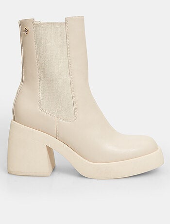 Bottines Chelsea Bata Red Label avec large talon