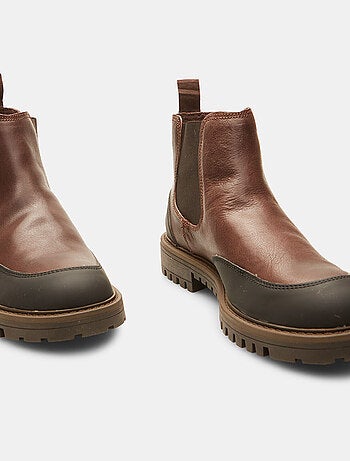 Bottines Chelsea bicolores BATA