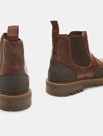 Bottines Chelsea bicolores BATA