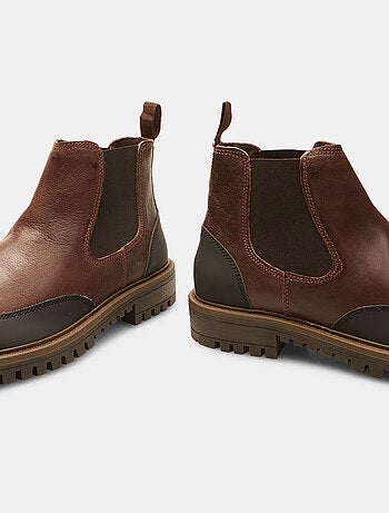 Bottines Chelsea bicolores BATA