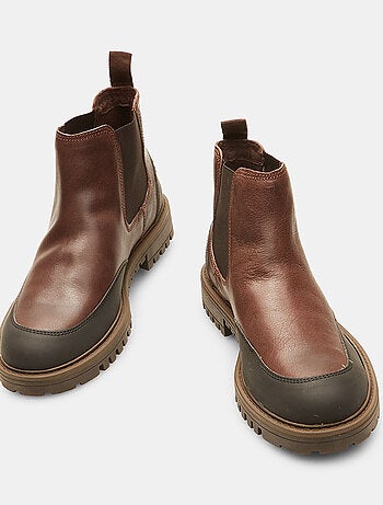 Bottines Chelsea bicolores BATA
