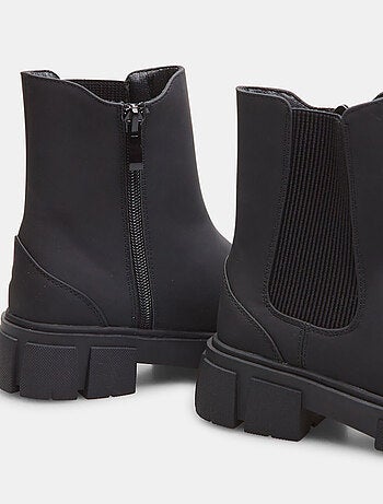 Bottines Chelsea effet cuir d'hiver BATA