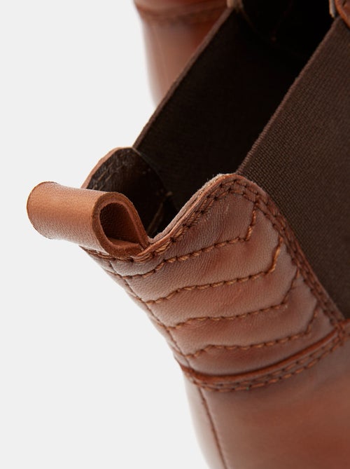 bottines chelsea en cuir BATA - Kiabi