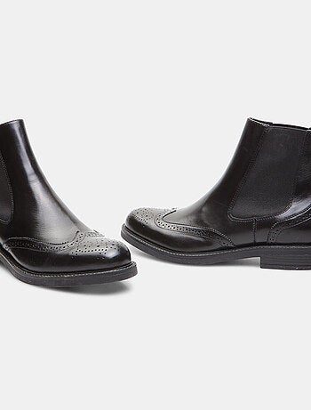 Bottines Chelsea en cuir BATA