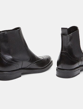 Bottines Chelsea en cuir BATA