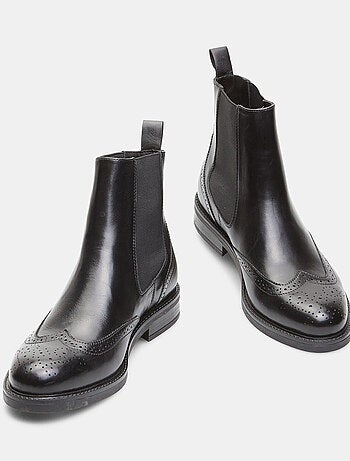 Bottines Chelsea en cuir BATA