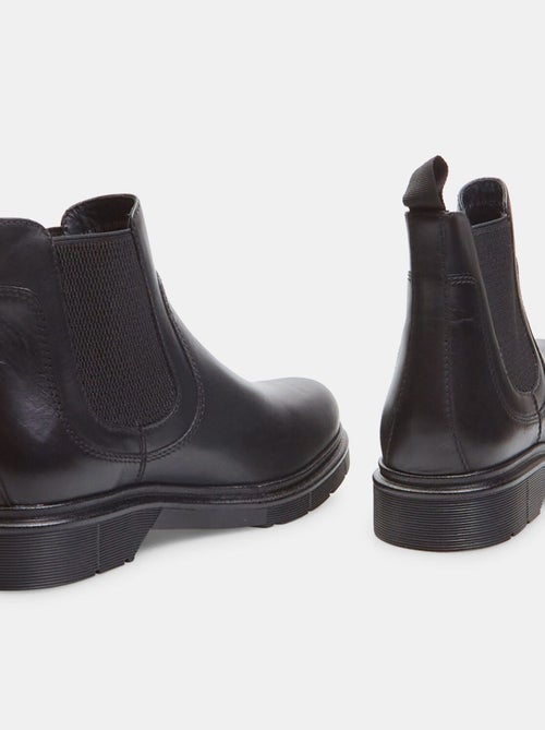 Bottines Chelsea en cuir BATA - Kiabi