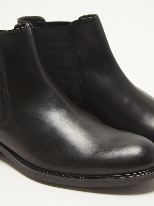 Bottines Chelsea en cuir BATA - Kiabi
