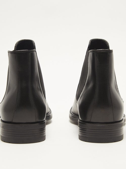 Bottines Chelsea en cuir BATA - Kiabi