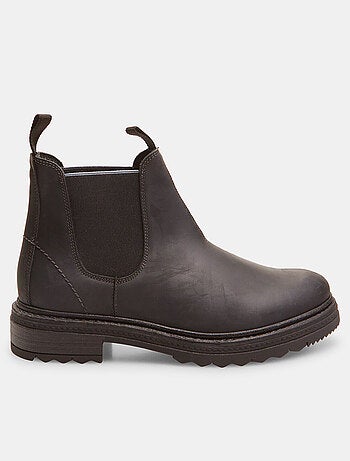 Bottines Chelsea en cuir d'hiver BATA