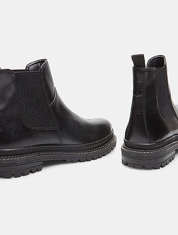 Bottines Chelsea en cuir d'hiver BATA