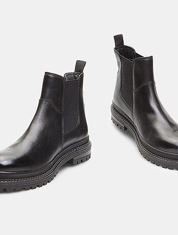 Bottines Chelsea en cuir d'hiver BATA