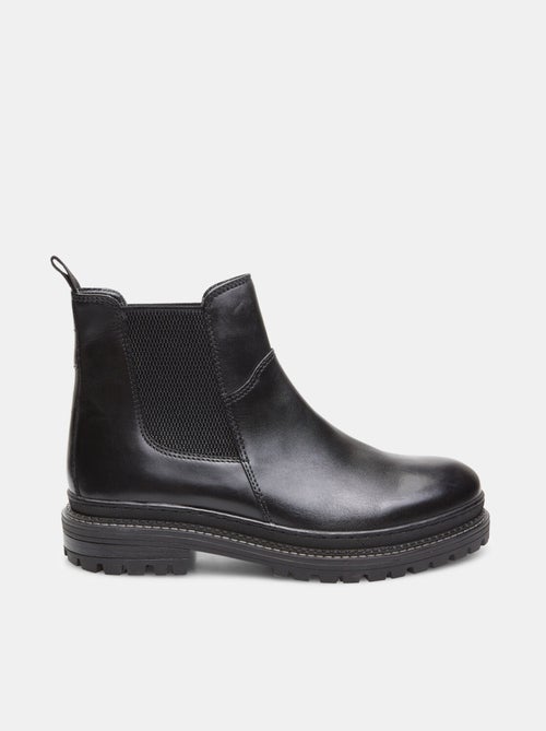 Bottines Chelsea en cuir d'hiver BATA - Kiabi