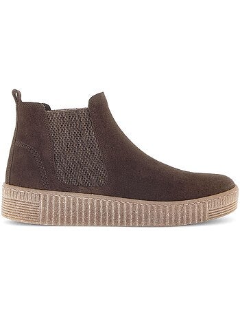 Bottines chelsea en cuir
