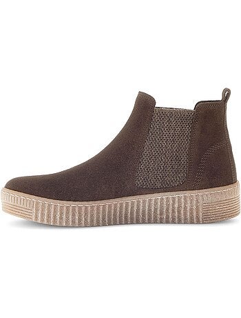 Bottines chelsea en cuir