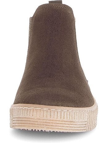 Bottines chelsea en cuir