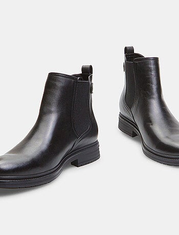 Bottines Chelsea en cuir