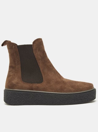 Bottines Chelsea en cuir velours BATA