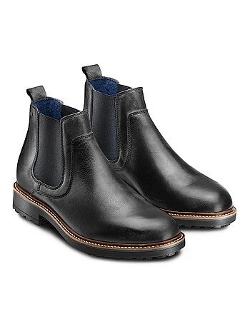 Bottines Chelsea en cuir véritable d'hiver BATA