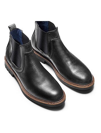 Bottines Chelsea en cuir véritable d'hiver BATA